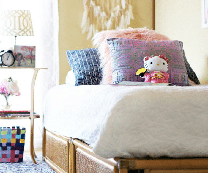 With Love from Japan. A Little Girl’s Bedroom Makeover with All The Sweet SmithHönig Touches