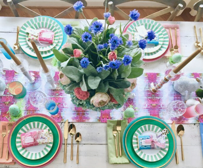 Spring Table Setting Ideas Perfect for the Color Lover In You