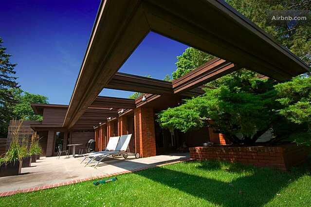 Vacation Rental: Stay in a Frank Lloyd Wright House