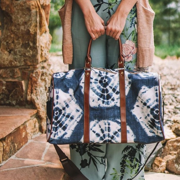 ikat bag: Airplane Bag