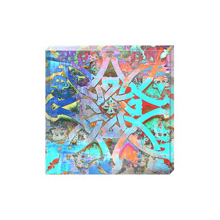 Moroccan Knot - Acrylic Art Block