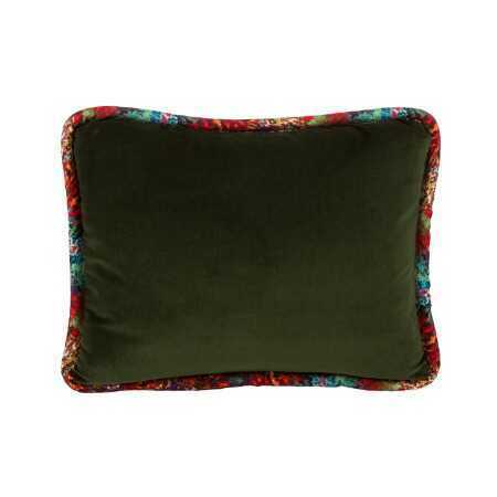 Forest Green Luxurious Velvet Pillow - K120