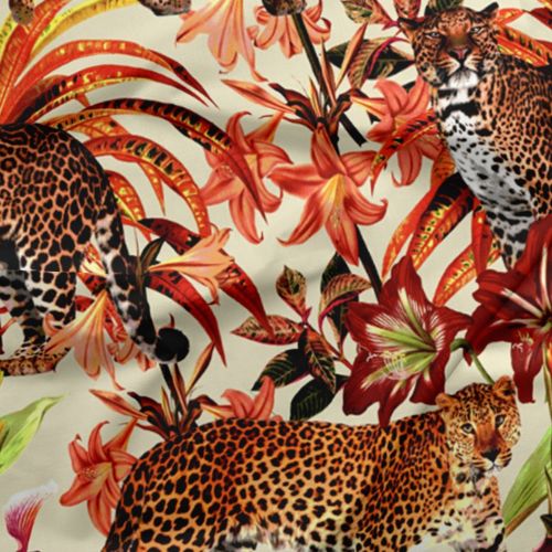 Leopard Print Fabric by the Yard - Exclusively by SmithHönig