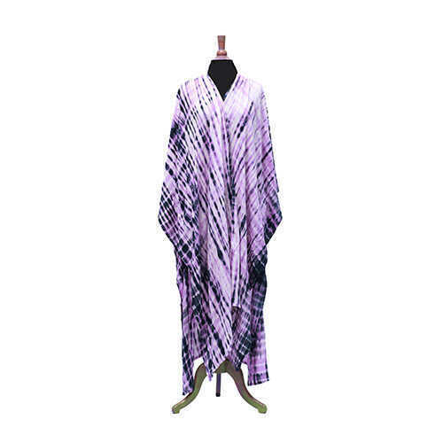 Hand-Dyed Balinese Kimono - Purple