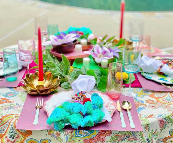 Date Night Made Possible with Sara Raak’s Easy Tips for Creating a Colorful, Happy Outdoor Space