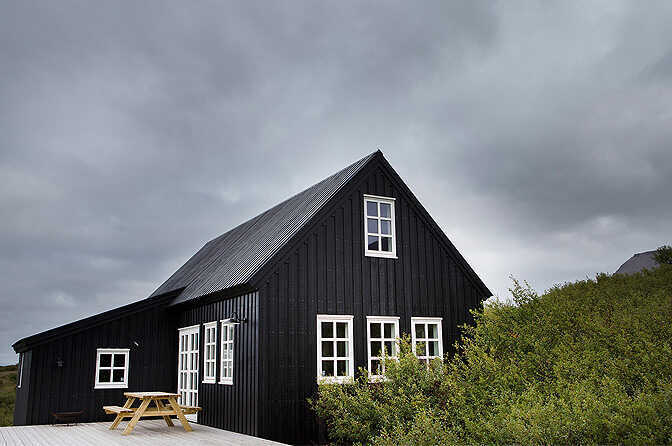 Vacation Rental Iceland's Black House in Borgarnes