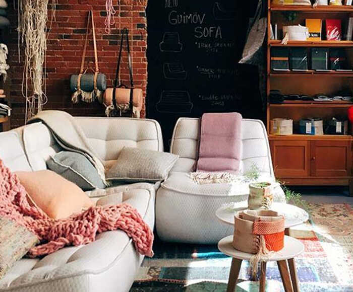 Sprucing Up Space With Artsy Fabrics