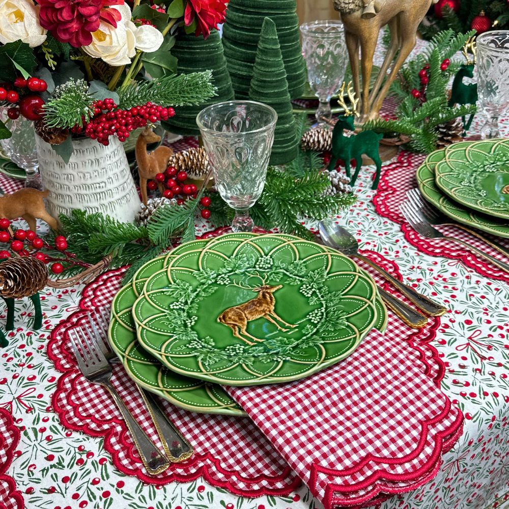 Red and Green Tabletop