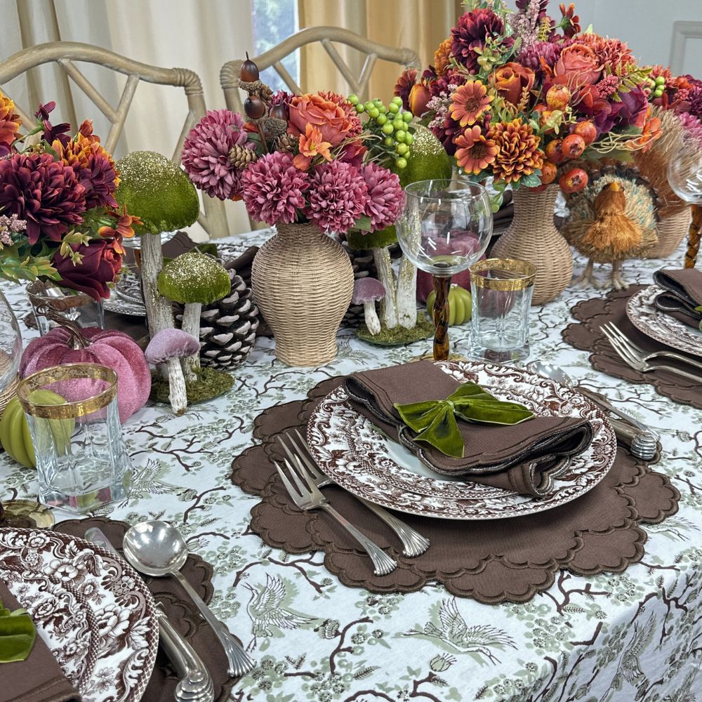 Lillian Placemat - Cocoa (Set of 4)