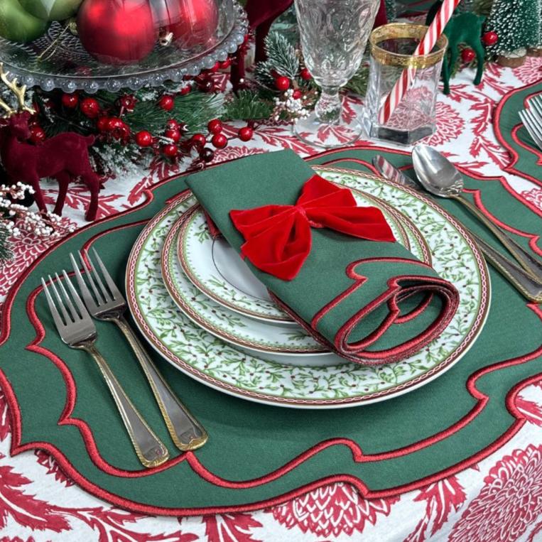 Christmas Belle Napkin (Set of 4)