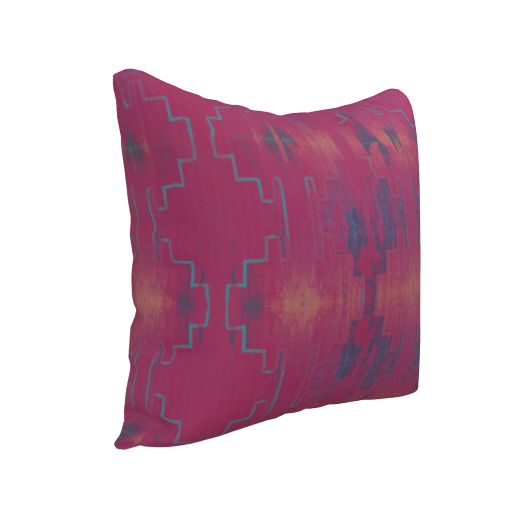 Andean Summer Sunset 100% Cotton Pillow
