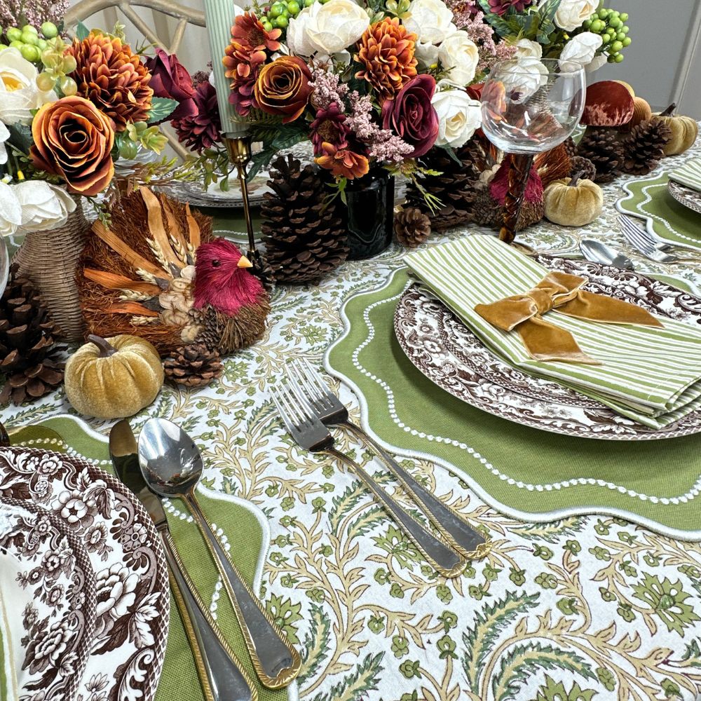 Waverly Placemat - Sage (Set of 4)