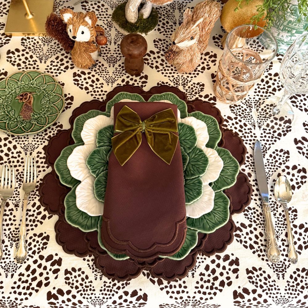 Lillian Placemat - Cocoa (Set of 4)