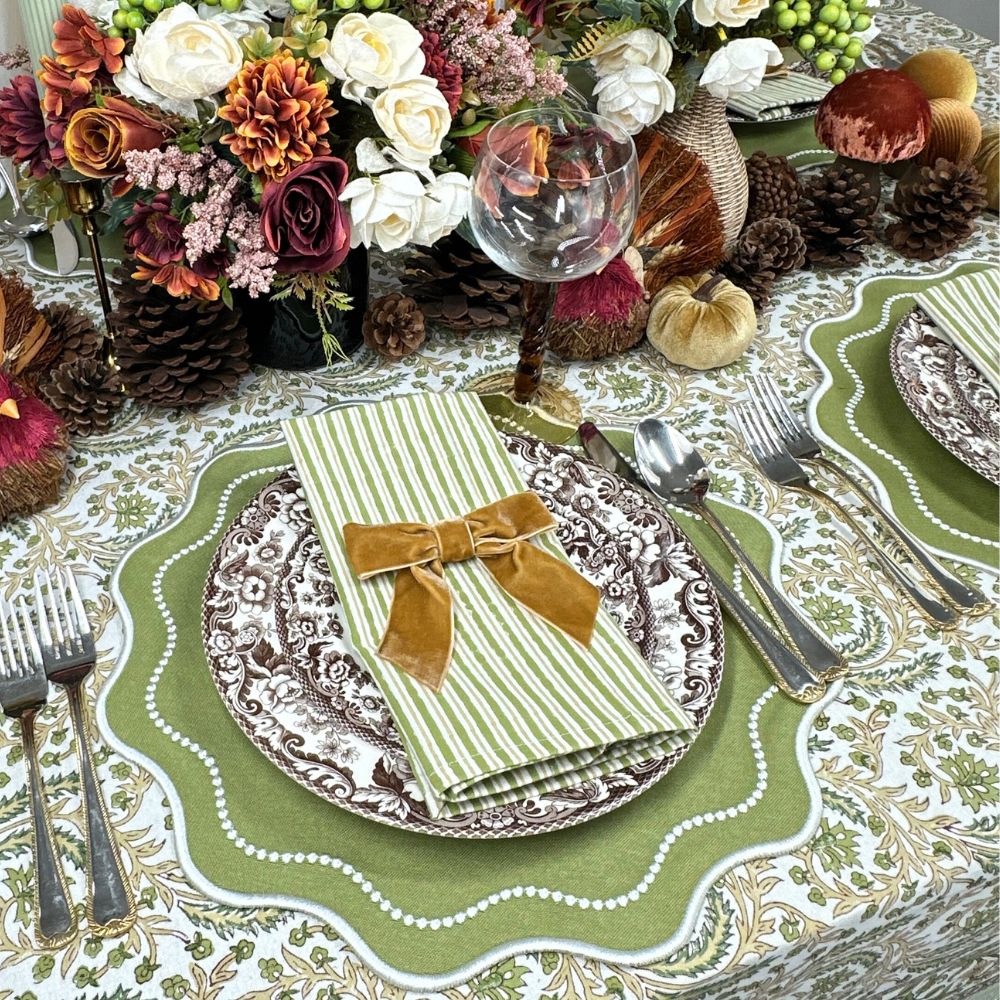 Waverly Placemat - Sage (Set of 4)