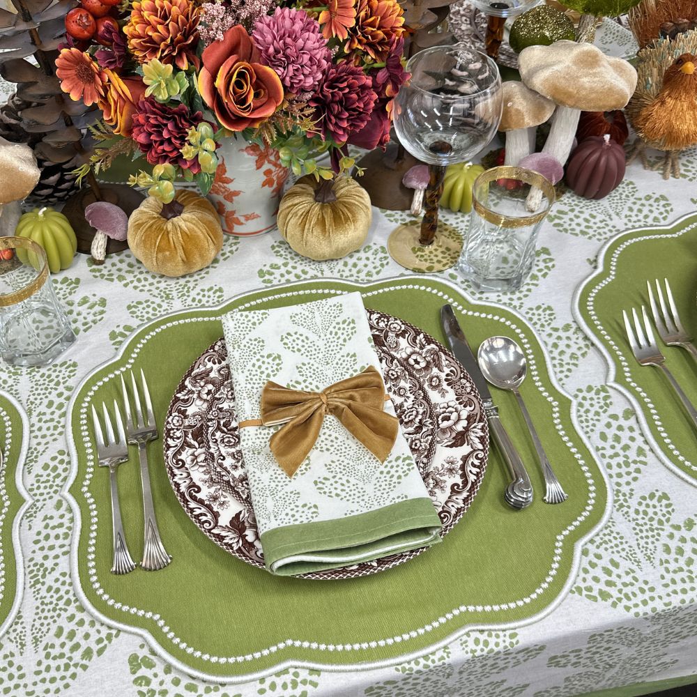 Charlotte Placemat - Sage (Set of 4)