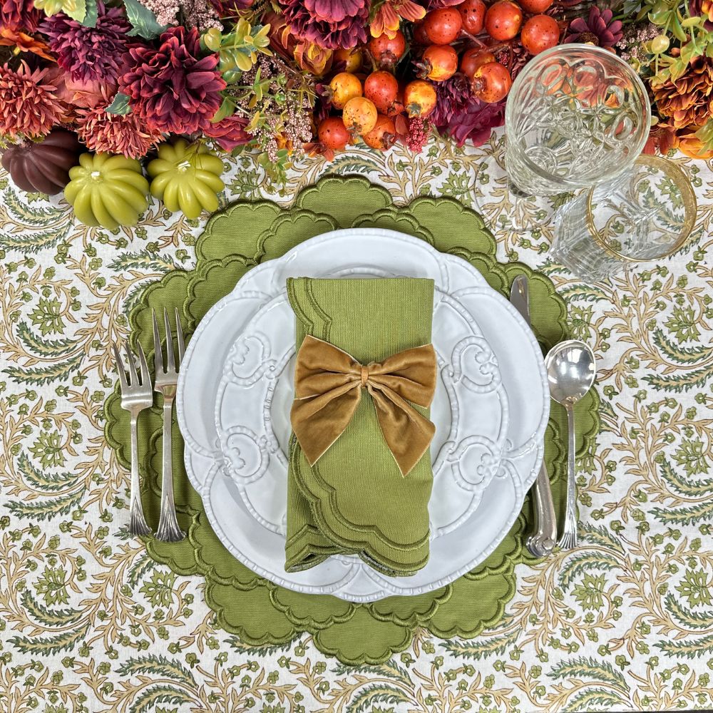 Lillian Placemat - Sage (Set of 4)