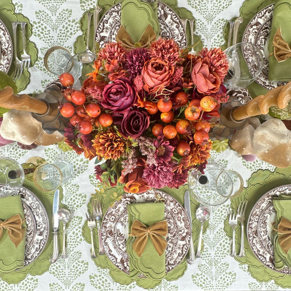 Lillian Placemat - Sage (Set of 4)