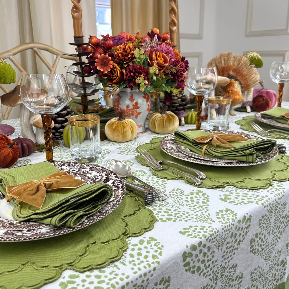 Lillian Placemat - Sage (Set of 4)