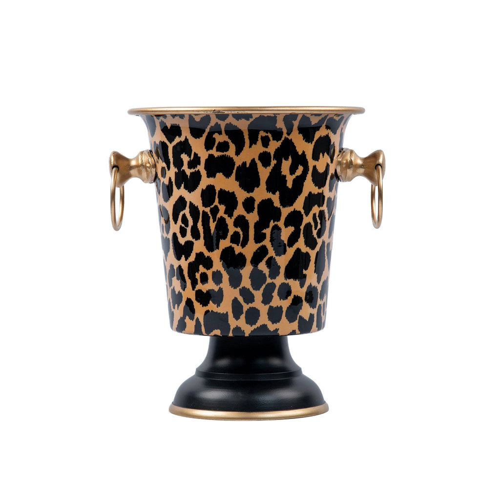 Leopard Spots Enameled Wine Chiller