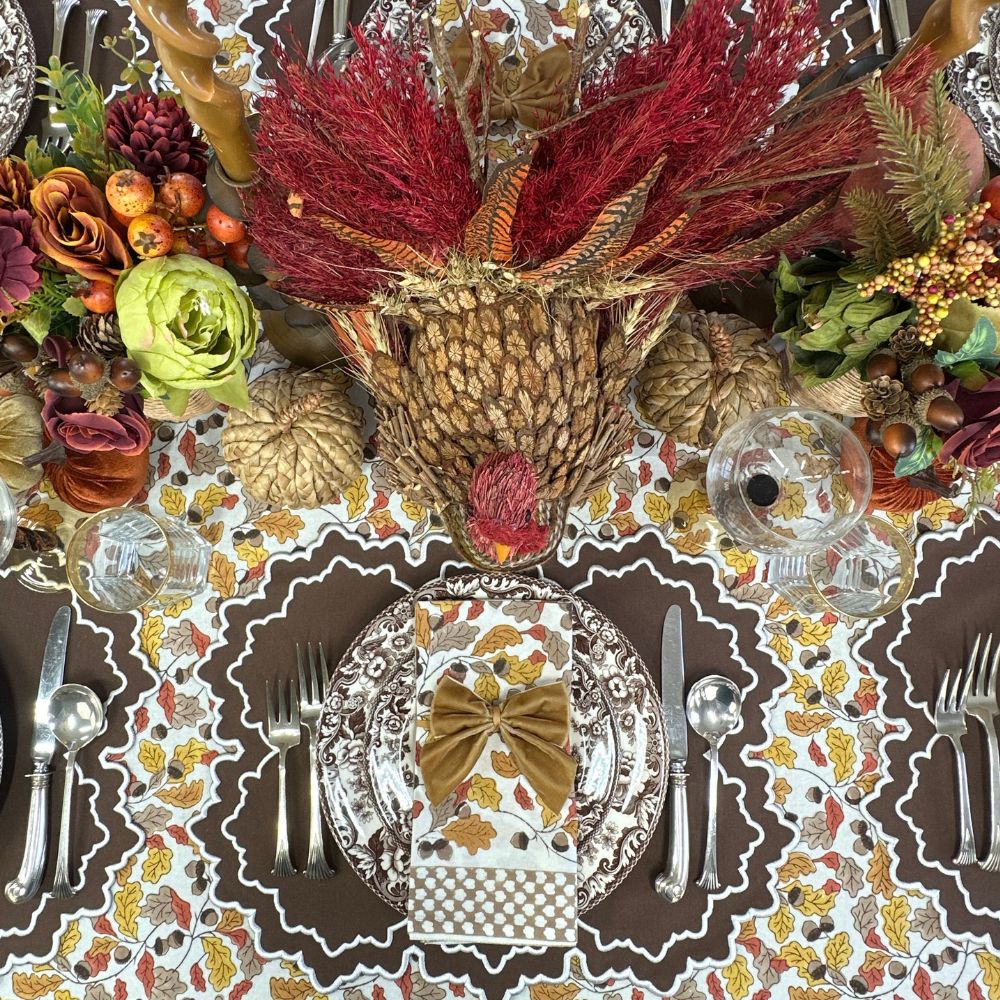 Acorns & Leaves - Tablecloth