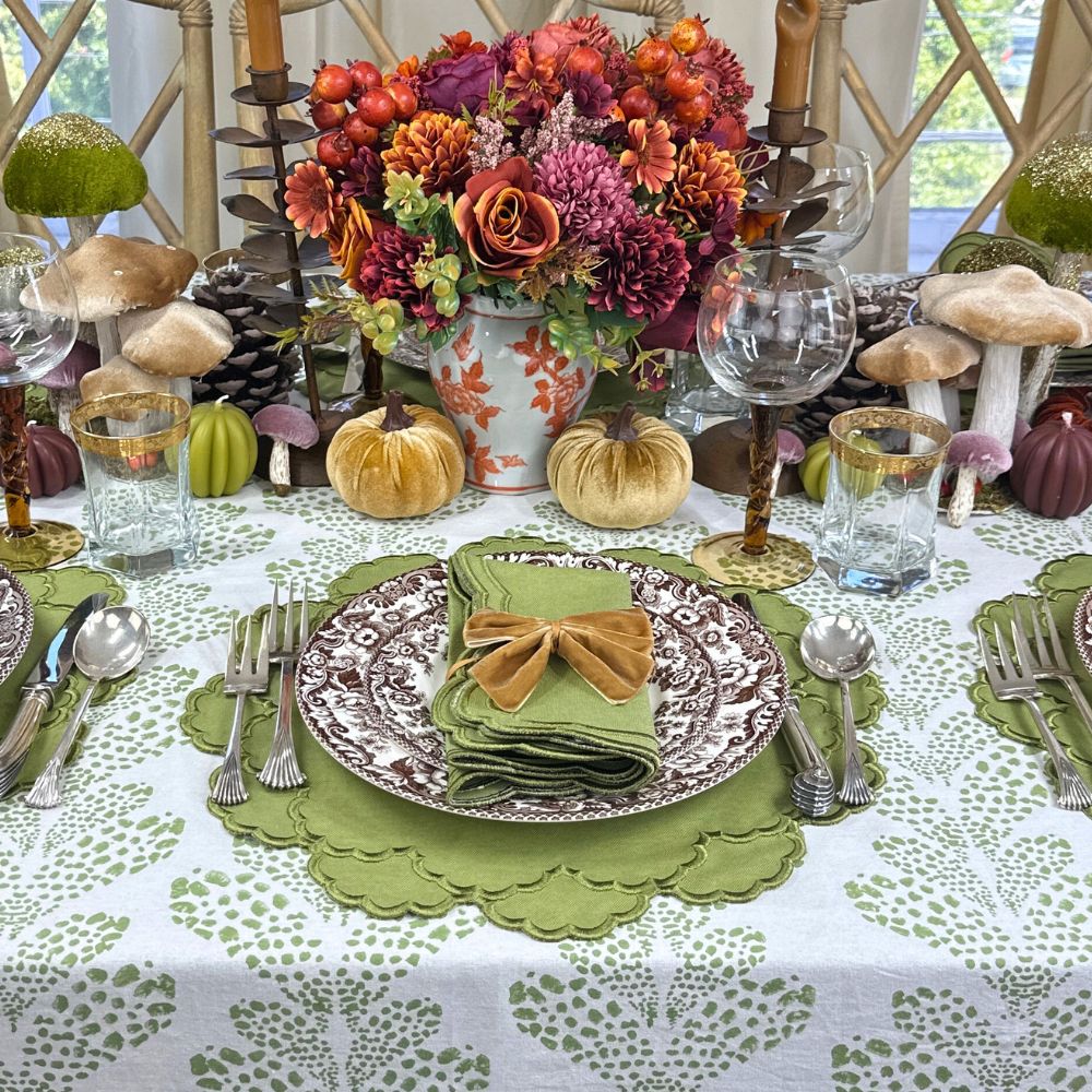 Lillian Napkin - Sage (Set of 4)