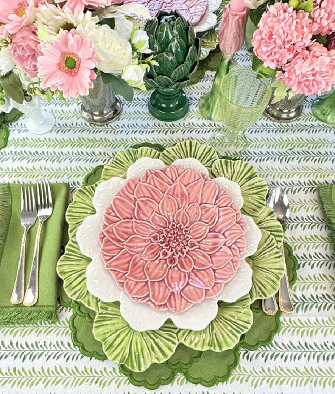 Lillian Placemat - Basil (Set of 4)