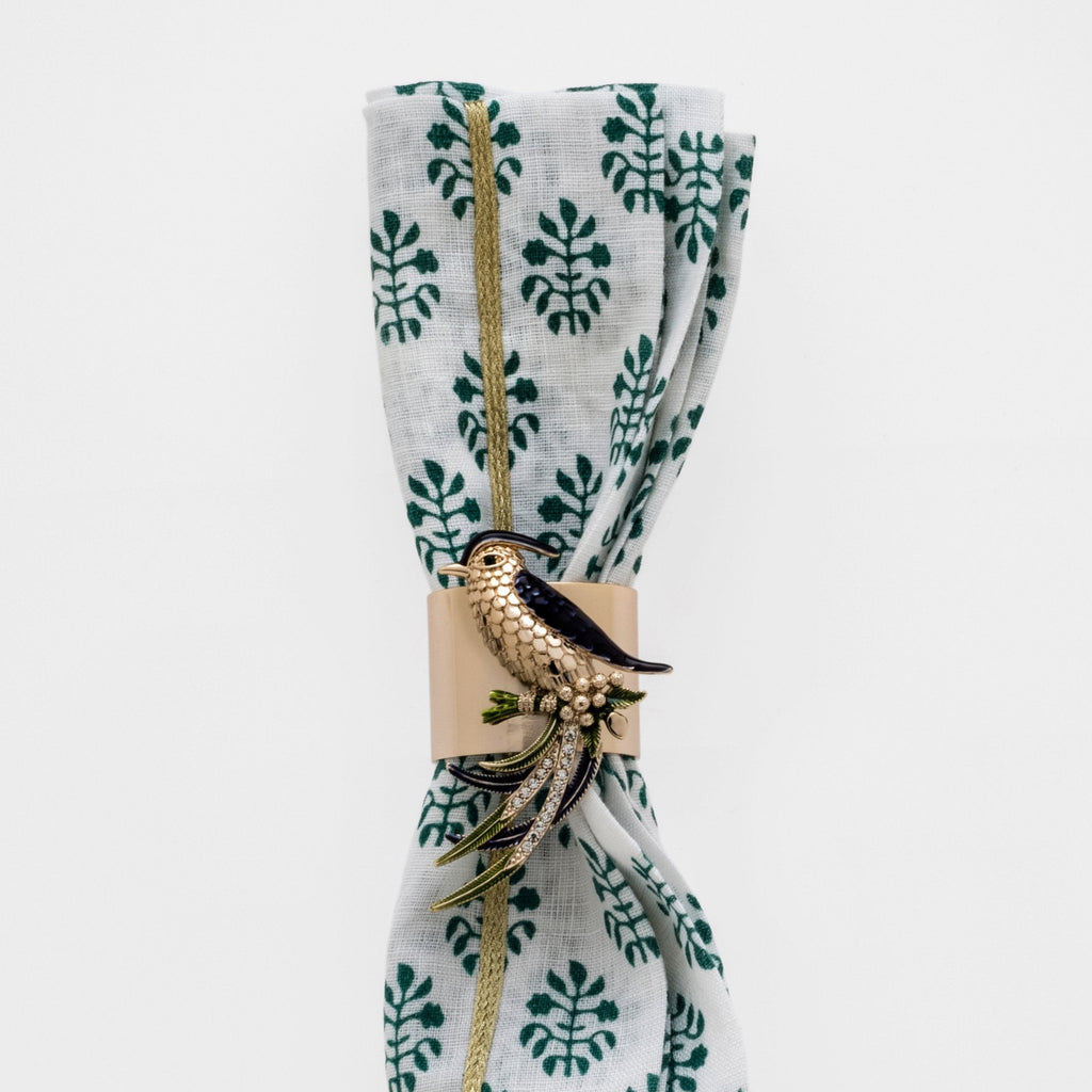 Bird Napkin Rings, Set of 2