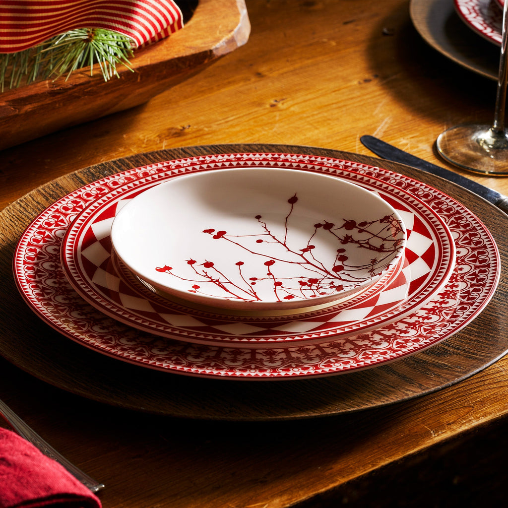 Winterberries Small Plates, Set of 4