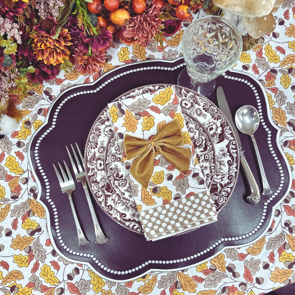 Acorns & Leaves - Tablecloth
