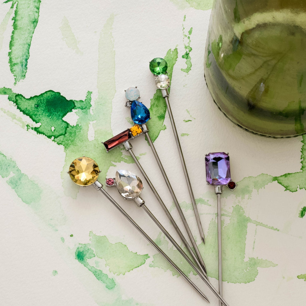 Jeweled cocktail picks