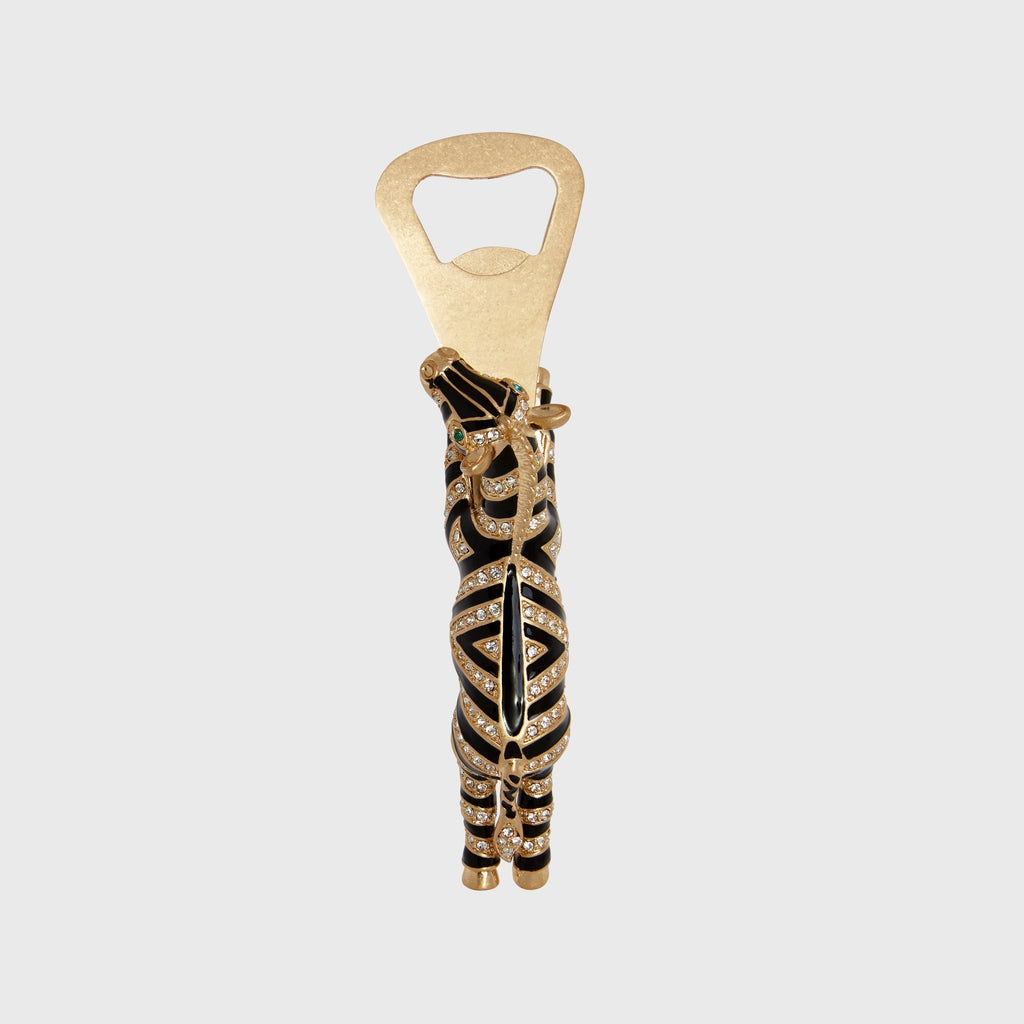 Zebra bottle opener