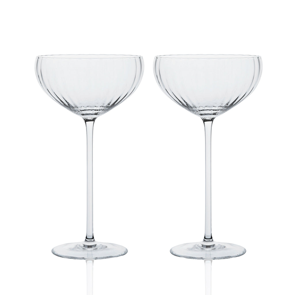 Quinn Coupe Glasses, Set of 2