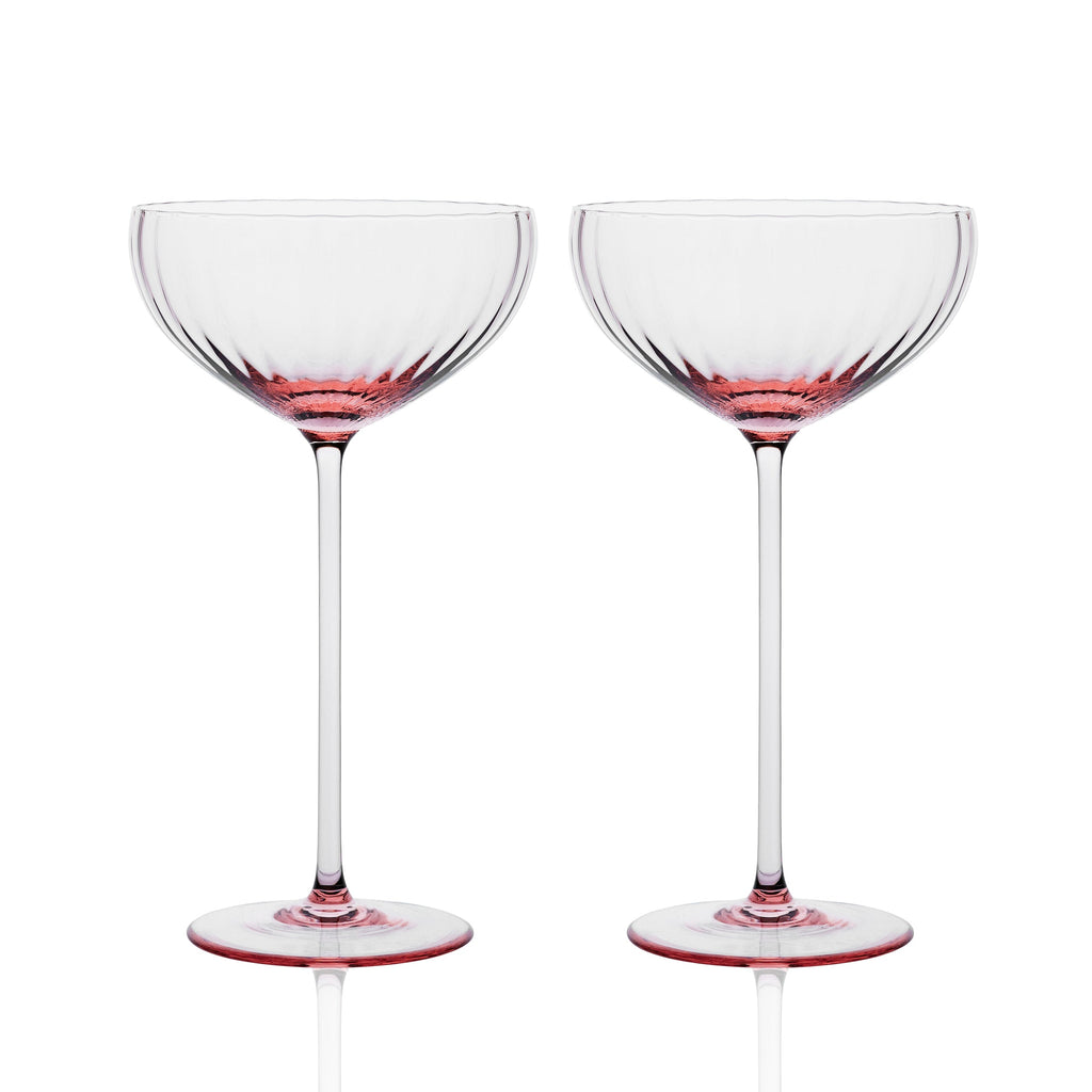 Quinn Coupe Glasses, Set of 2