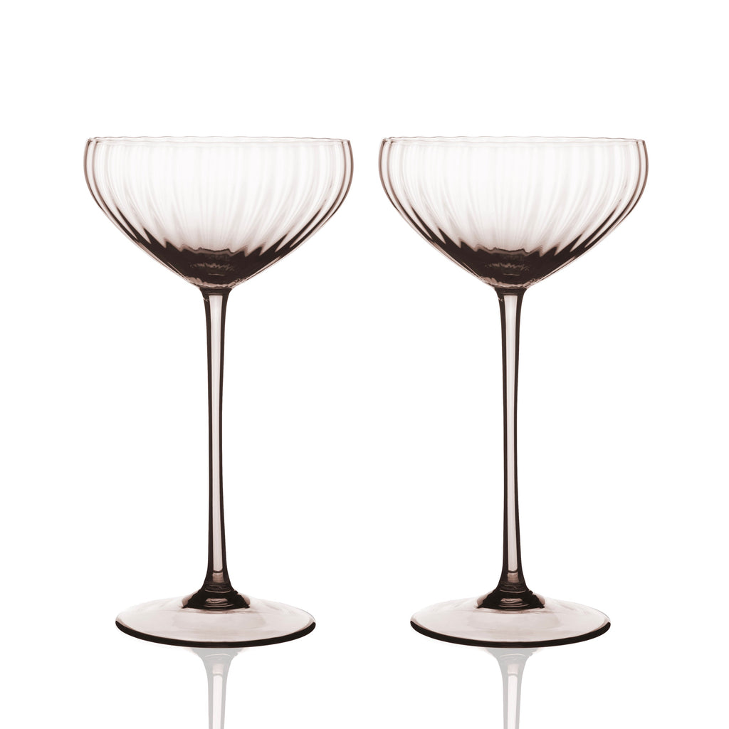 Quinn Coupe Glasses, Set of 2