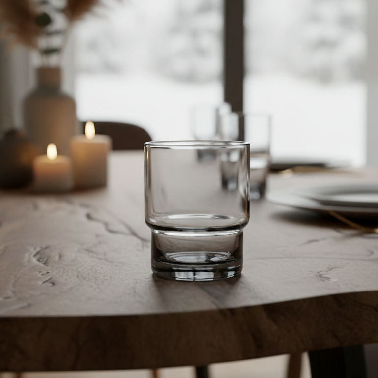 Smoke Rock Glass- Set of 4 | SmithHönig
