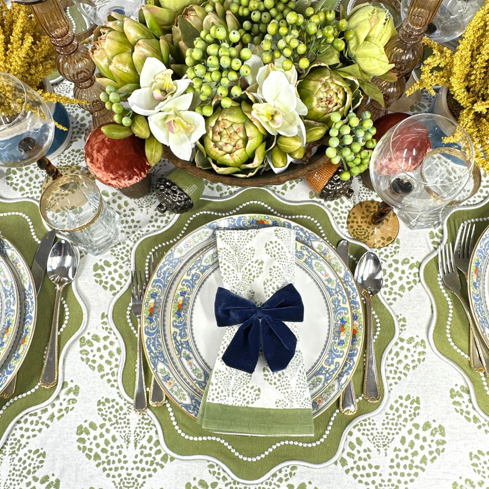 Waverly Placemat - Sage (Set of 4)