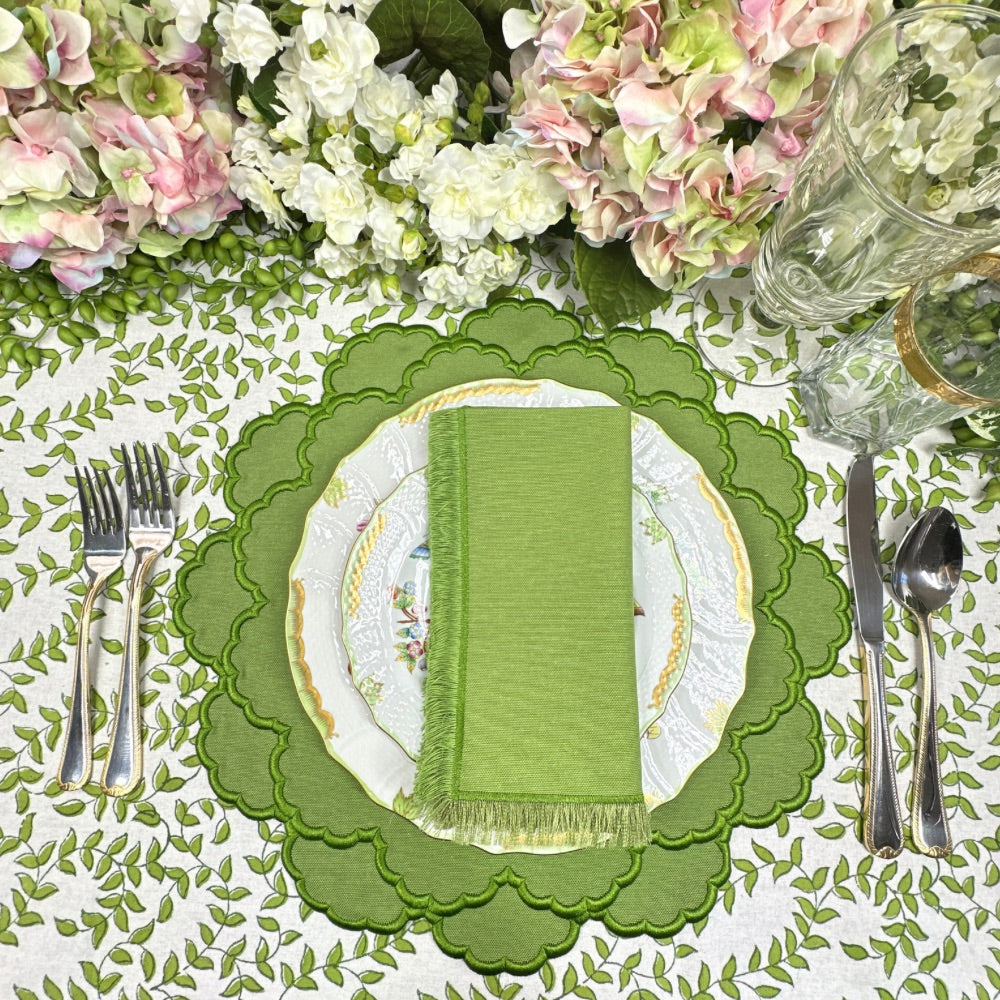 Lillian Placemat - Basil (Set of 4)