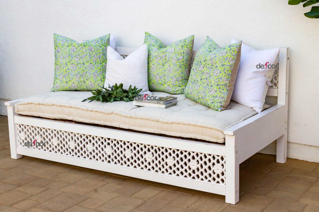 Moorish Floral Pearl Daybed Sofa - SmithHönig