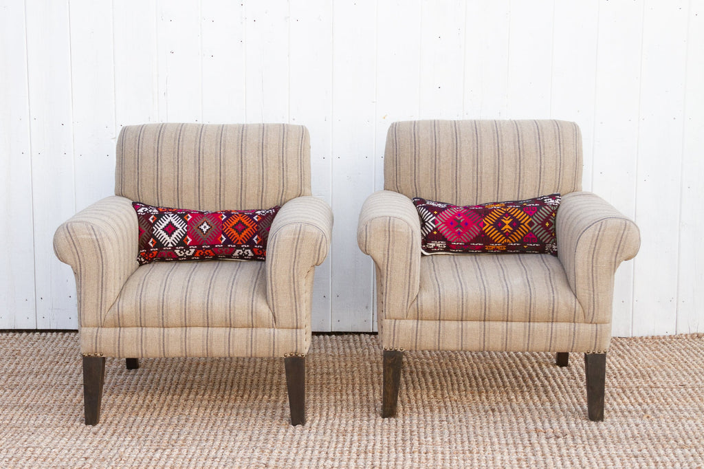 Pair of French Farmhouse Club Chair