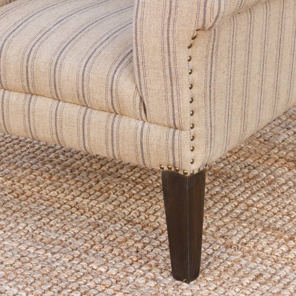 French Farmhouse Bergere Club Chair