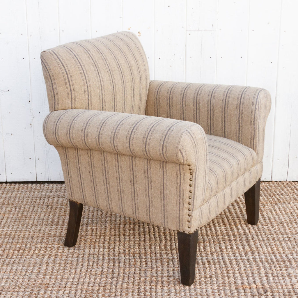 French Farmhouse Bergere Club Chair