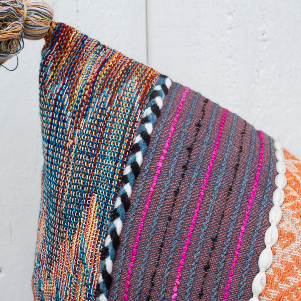 Purple Margarita Nomadic Moroccan Lumbar Pillow Cover