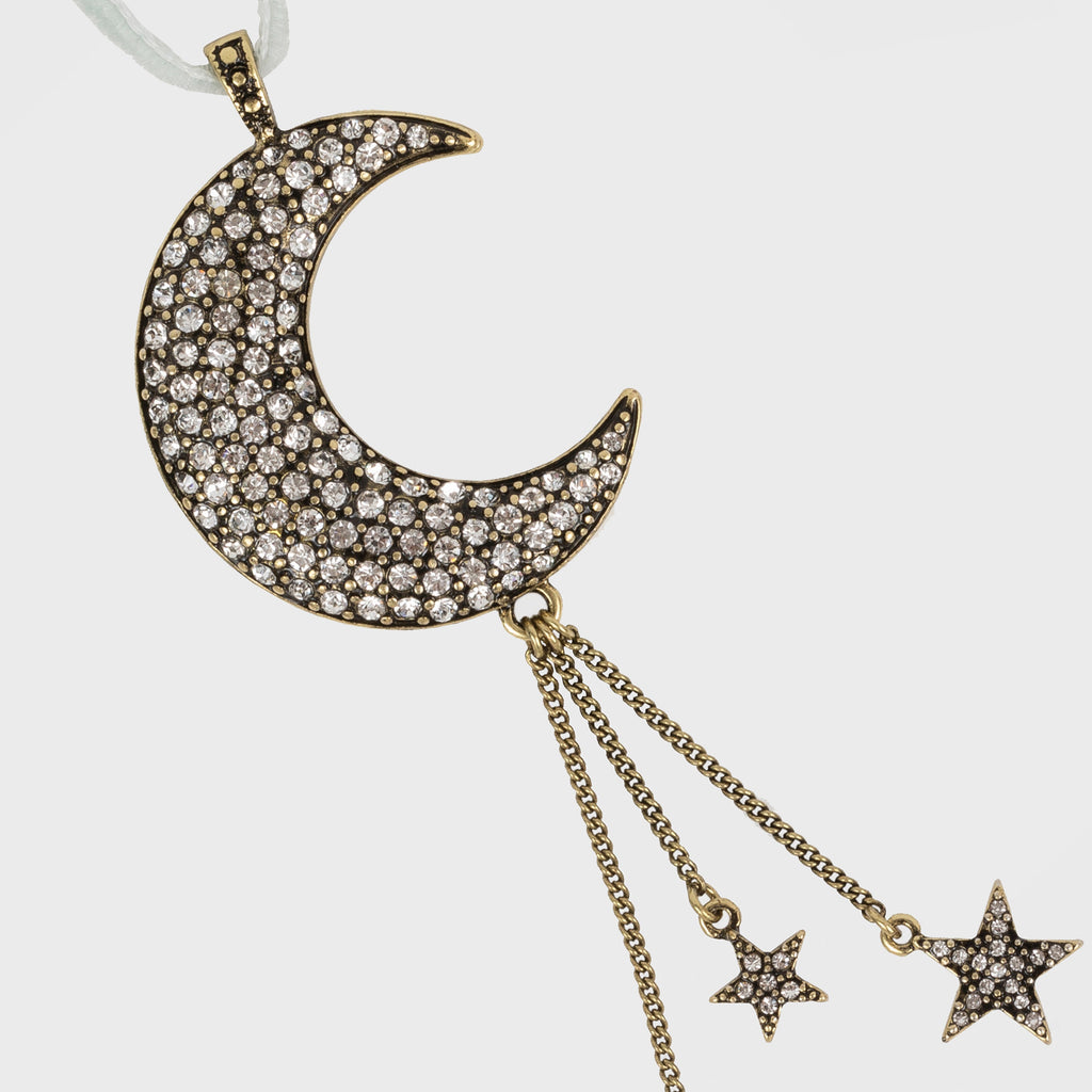 Celestial Moon & Stars Ornament Set