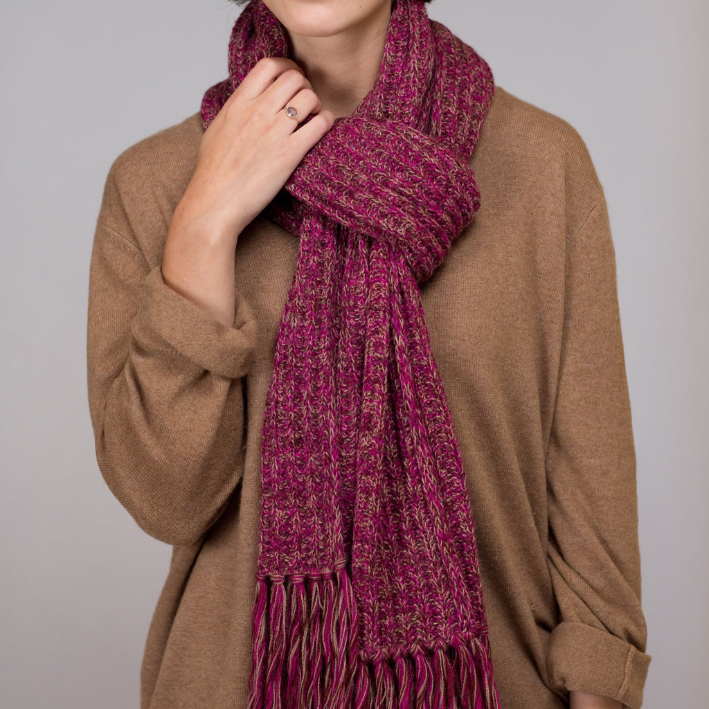 English Rib Scarf