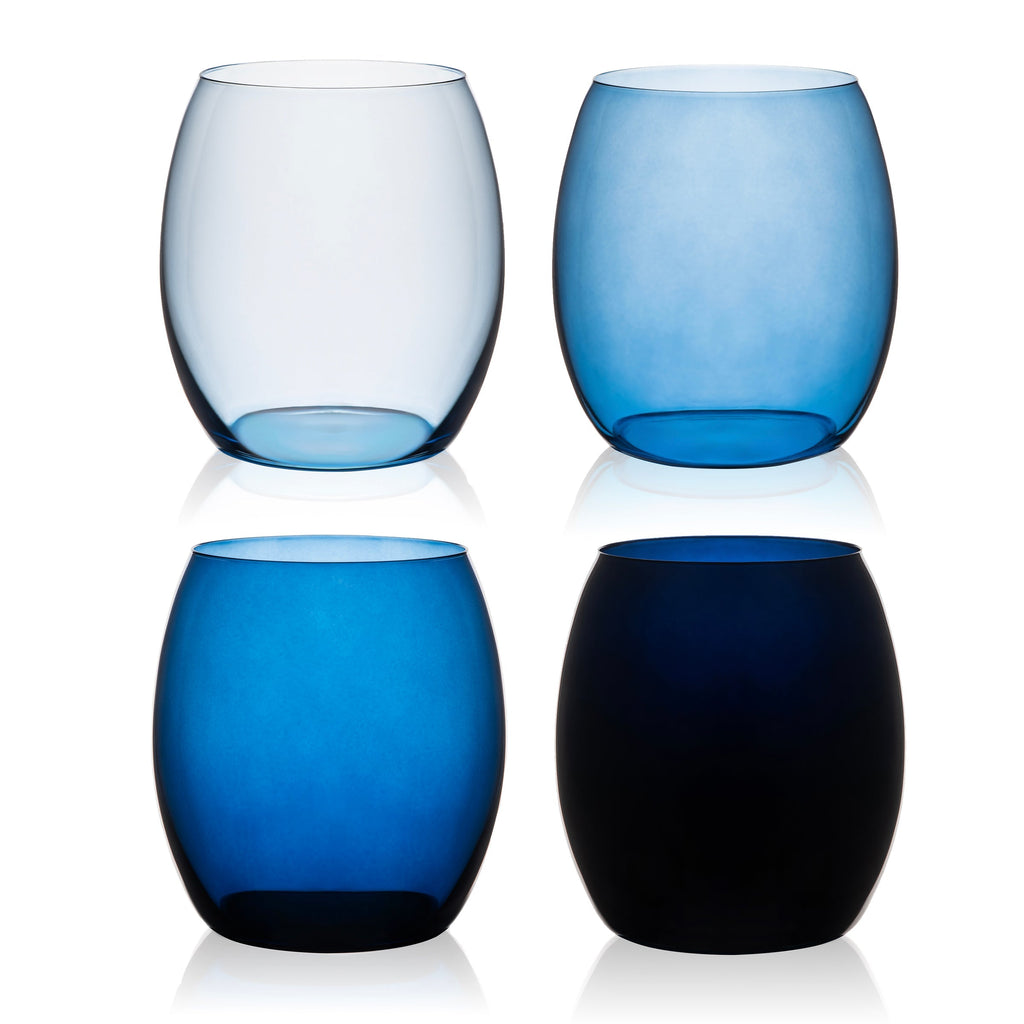 Les Nuages Ombré Glasses, Set of 4