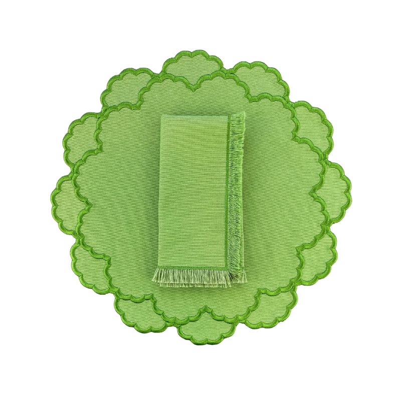 Lillian Placemat - Basil (Set of 4)