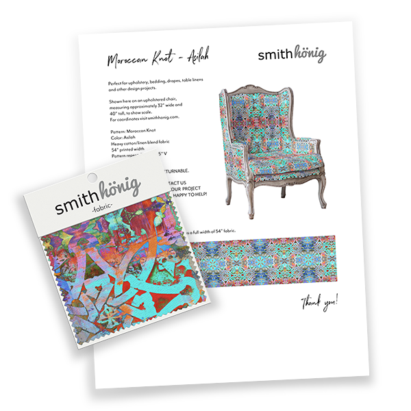 Fabric Swatch Kit - Moroccan Knot/Asilah