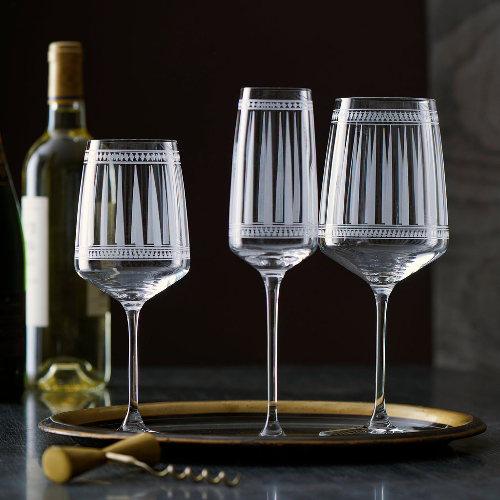 Marrakech White Wine Glasses, Set of 2