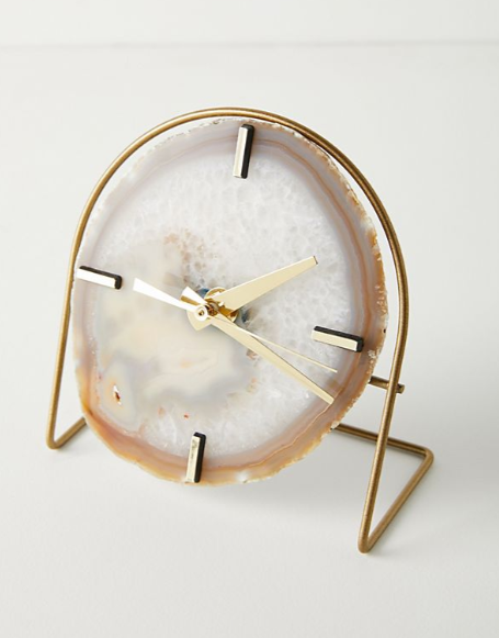 Agate Desk Clock (SH)