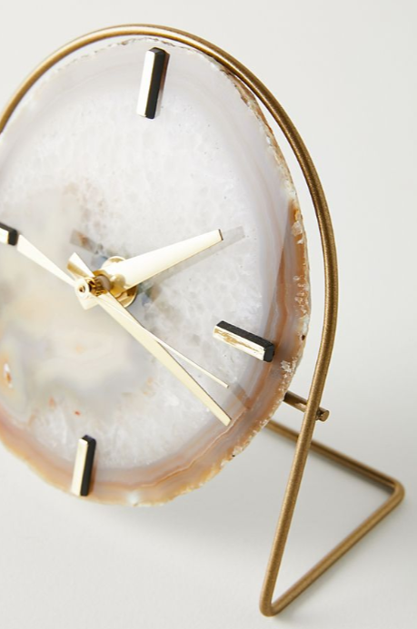 Agate Desk Clock (SH)